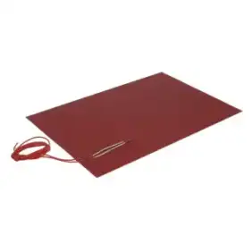 Varmeelement av silikon 1000W 230V - Lengde 400 mm x Bredde 270 mm (Made in Italy)