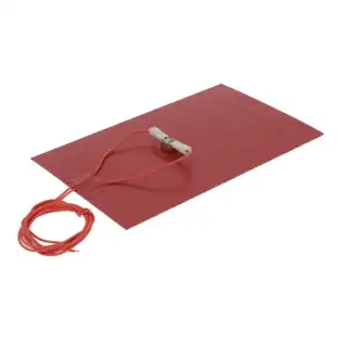 Verwarmingselement Silicone 500W 230V - Lengte 290 mm x Breedte 175 mm