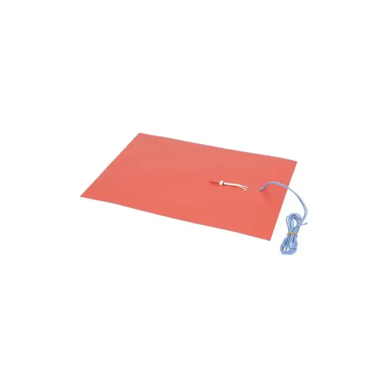 발열체 실리콘 650W 230V - 길이 375mm x 폭 275mm, 수동 재설정 150°C(이탈리아산)