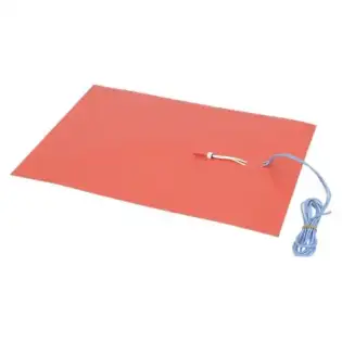 Elemento de aquecimento Silicone 650W 230V - Comprimento 375 mm x Largura 275 mm, Reposição manual 150°C (Fabricado em Itália)