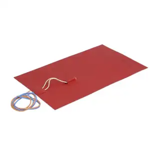 발열체 실리콘 500W 220V - 290mm x 175mm, 140°C 자동 리셋 온도 조절기 포함(Edesa C180600028, 루마니아산)