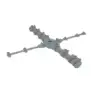 Conjunto de brazo de enjuague 490 mm - Kromo