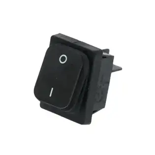 Bipolär strömbrytare Svart 16A 250V