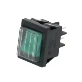 Interruttore bipolare 16A 250V con luce indicatrice - Prodotto in Italia