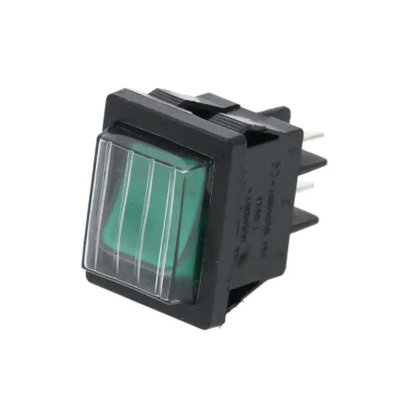 Interruttore bipolare 16A 250V con luce indicatrice - Prodotto in Italia