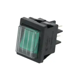 Interruptor Bipolar 16A 250V com Luz Indicadora - Fabricado na Itália