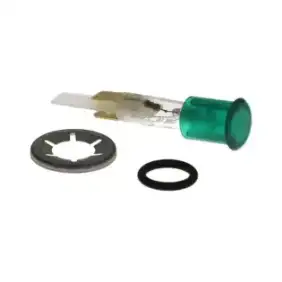 Luz indicadora verde 250V - Compatible con cocedores de pasta y estufas Zanussi.