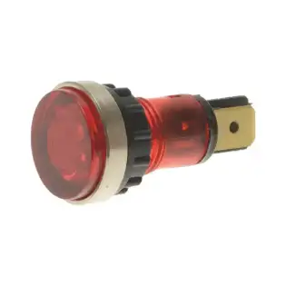 Spia indicatrice rossa 230V - Adatta per Ambach, Comenda, Roller Grill