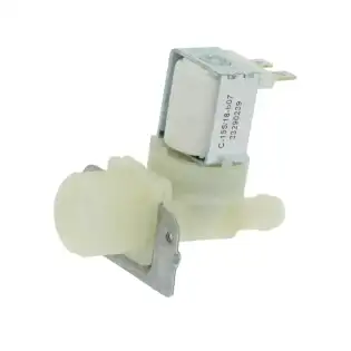 Van type 339 is een tweewegs solenoïdeklep van Elbi, geschikt voor vaatwassers, met een hoek van 90° en een spanning van 230V.