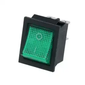 Zelený bipolární vypínač 16A 250V - EMMEPI, Roller Grill