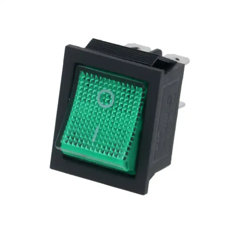 Grön Bipolär Strömbrytare 16A 250V – EMMEPI, Roller Grill