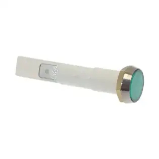 Indicador luminoso verde 230V ø16 mm - Compatível com APACH - Fabricado na Alemanha