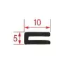Zanussi OEM "U" Shaped Gasket 700 mm – 0E5559