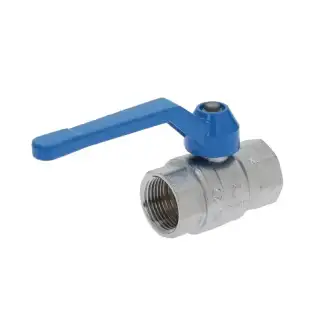 Robinet à gaz/eau 1" FF - Robinet à boisseau sphérique série lourde | Fabriqué en Italie