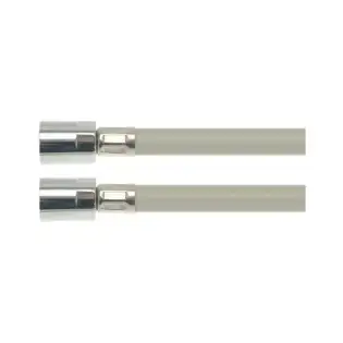 Tubo doccia 1100 mm 1/2" FF - Acciaio inossidabile RIVER