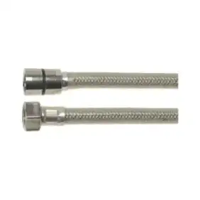 Mangueira de tela para chuveiro 1100 mm 1/2" Fp x Fp - RDF Italy