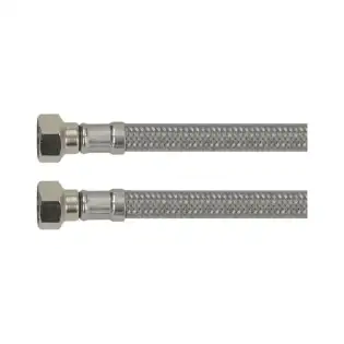 Manguera para pantalla de ducha 1200 mm 1/2" Fp x Fp - RDF Italy DN10