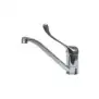 Mischerhahn 1-Loch 1-Hebel - Chrom langer Hebel | Hergestellt in China