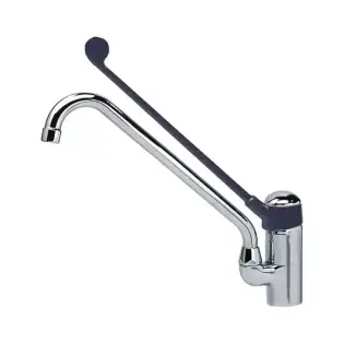 Robinet mélangeur à levier long 1 trou - bec de 250 mm | Fabriqué en Allemagne
