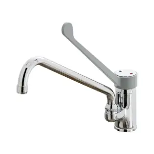 Grifo mezclador Klarco Styl de 370 mm - Palanca larga | Hecho en Italia