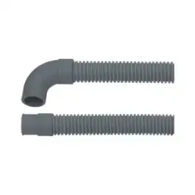 Tubo flessibile da 2 m con tubo - Tubo flessibile domestico Made in Italy