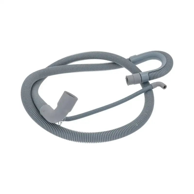 Drain Hose ø 27 × 2000 mm with Curved & Straight Sleeves | Made in Poland