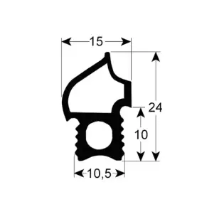 Fole de porta Convotherm 4 20.20 - OEM 7056344