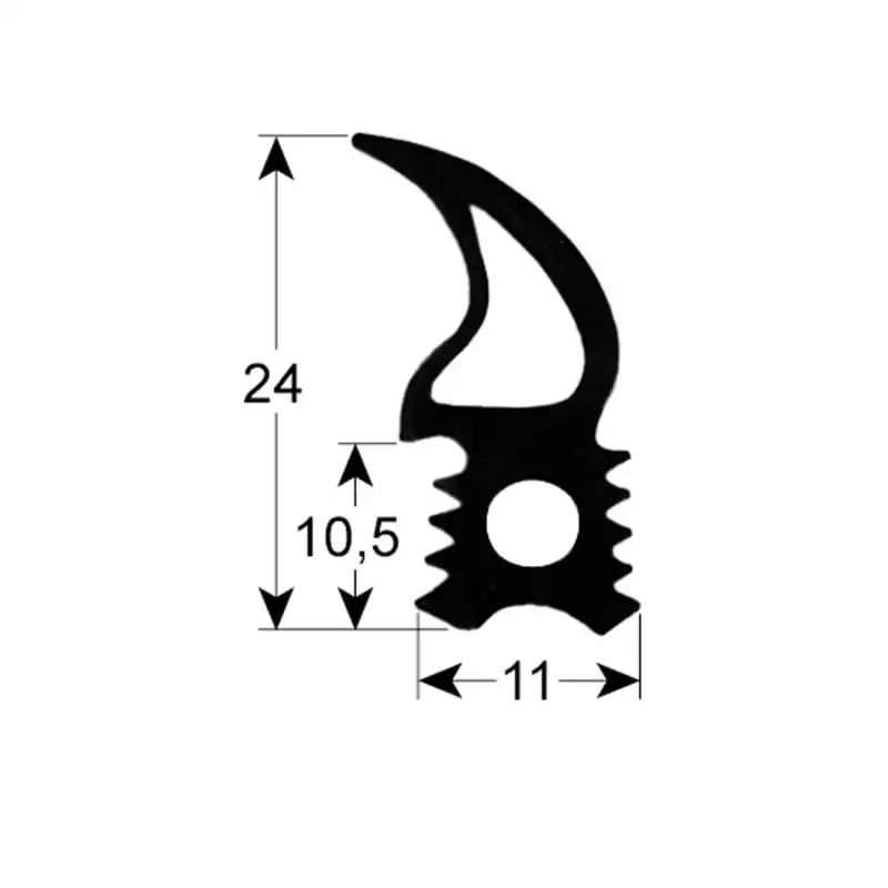 Friso higiénico da porta Convotherm Plug-In 6.10 P3 - OEM 7011001