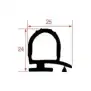 MTH Cell Gasket 7 m – 25×24 mm Black, Made in Italy