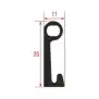 Fermod Cold Room Door Gasket 8511 - 8 m Zwart 35×11 mm, Gemaakt in Frankrijk