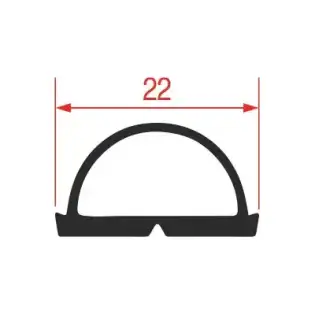 Guarnizione della porta Winterhalter 786,5×590,5 mm - OEM 70008689