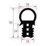 Junta para puerta MKN HansDampf 10.x 31×18 mm - OEM 10012490