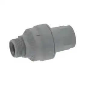 OmniPure Water Block -tulvasuojaventtiili ¾ tuumaa naarasurosliitin, 2-30 litraa/minuutissa, TUV- ja WRAS-hyväksytty.