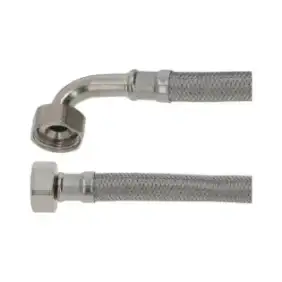 Flex Hose ¾″ Fp×CFp 1500 mm – EPDM Stainless Steel, 10 bar WP, 95 bar Burst