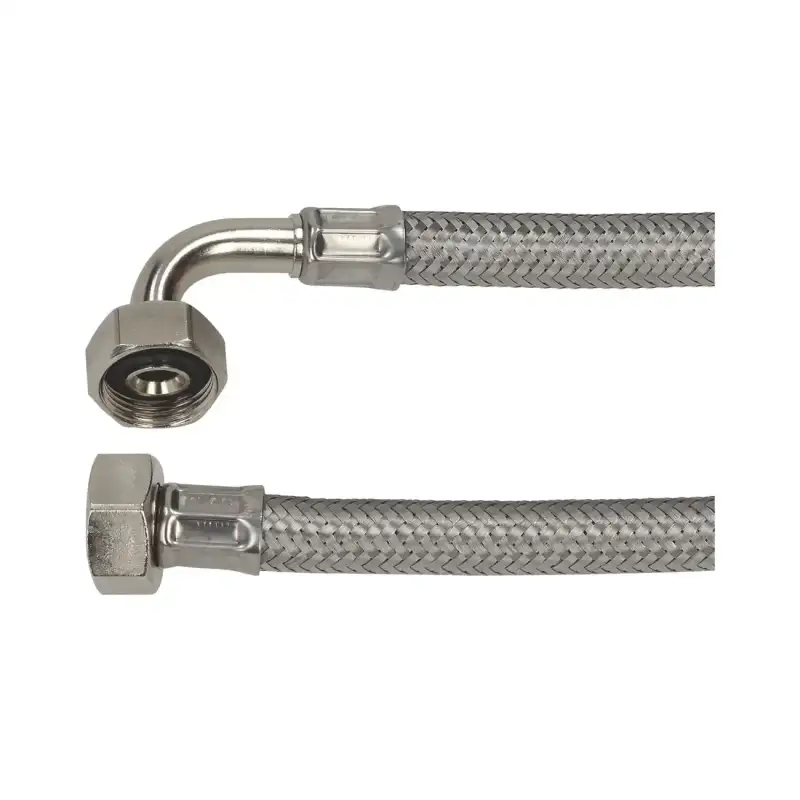 خرطوم مرن قطره ¾ بوصة Fp × CFp 1500 ملم - EPDM & SS Braid، 20 بار، WRAS (صُنع في إيطاليا)