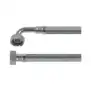 Manguera flexible de acero inoxidable ¾″ DN12 – 2000 mm, certificada por DVGW.