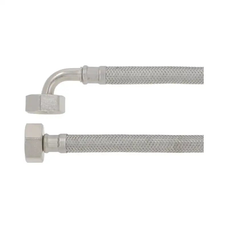 Slange Flex ¾″ Fp×CFp – 1500 mm EPDM med rustfrit stål beklædning.