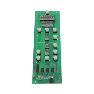 Zanolli 9-Programm Druckknopf-Panel 305×85 mm | OEM Elet0149