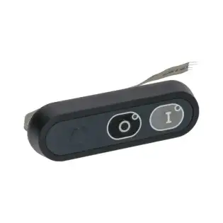 Oval Push-Button Panel 0-I with Board – Sirman Control Switch