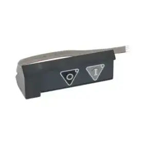 120×47 mm Italian Small 0–I Push-Button Panel with Cable