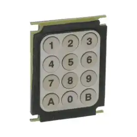 12-Button Push-Button Panel 105×80 mm for Bianchi Vending Machines