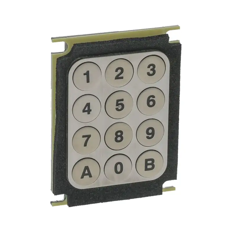 12-knap Trykknapspanel 105×80 mm til Bianchi Salgsautomater