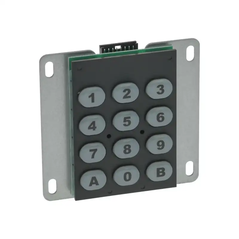 FAS Internationalの自動販売機用の 12ボタン 100×95mm プッシュボタンパネル