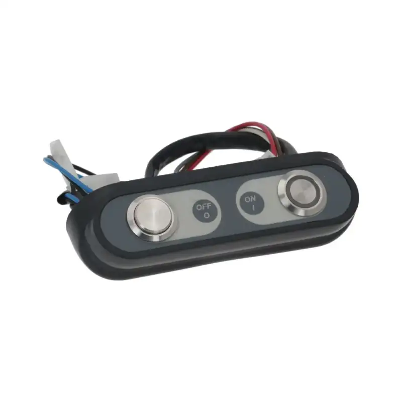 Painel de Botão de Pressão Oval Inclinado ON-OFF para Sirman Galileo 350 - Fabricado na Itália