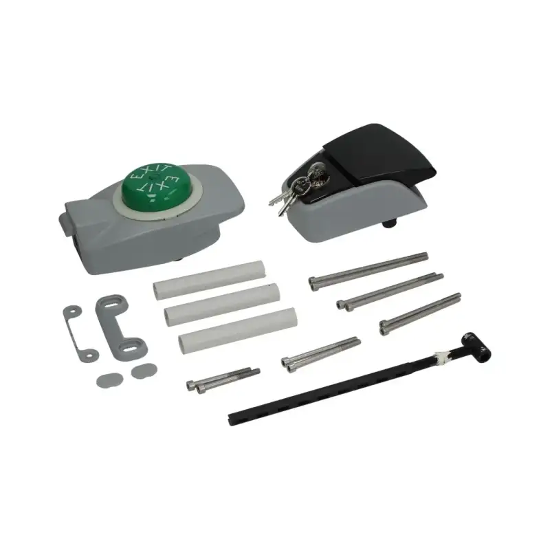 Coni Technic Riegelschloss Activa mit Schloss – Umkehrbar, 50-140 mm