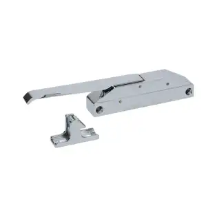Trinco de porta direita/esquerda sem fechadura - 120 mm de centro.