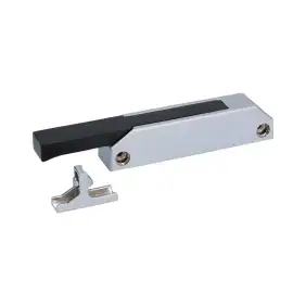 RH-LH Latch Without Lock – 118 mm Center, 138×28 mm Base