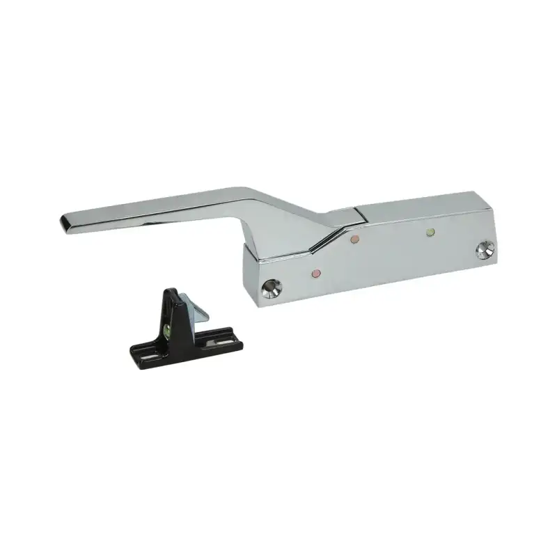 RH-LH Latch 791 CR Without Lock - Krökt, 254x30 mm