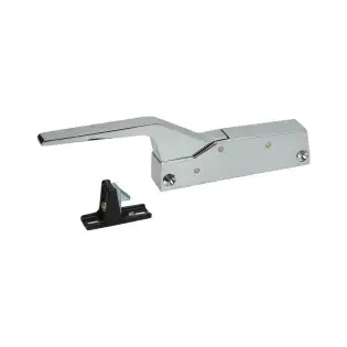 RH-LH Latch 791 CR Without Lock - Krökt, 254x30 mm