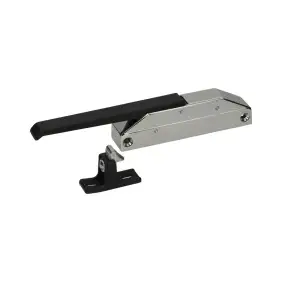 잠금장치 없는 L520 RH-LH 래치 – 215×28 mm, 중심 120 mm